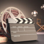 Videomix Pro - Fotógrafo en Barakaldo Clapboard concept of cinema.